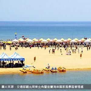 福隆海水浴場 Fulong Beach 新北包車旅遊